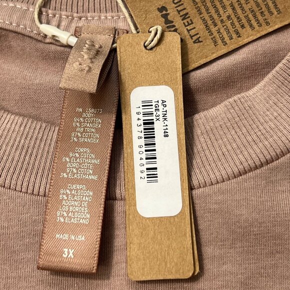 SKIMS Outdoor Crop Tank Tigers Eye 3X - Picture 9 of 12